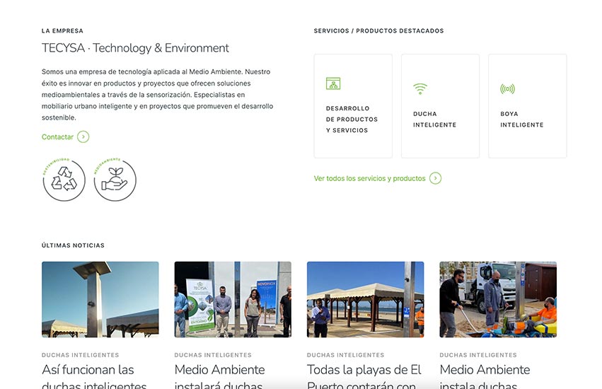 Tecysa Diseño Web