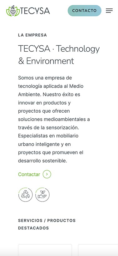 Tecysa Diseño Web Responsive
