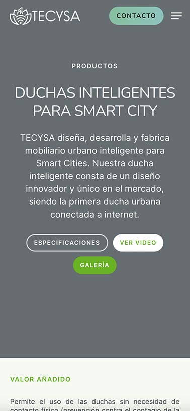Tecysa Diseño Web Responsive