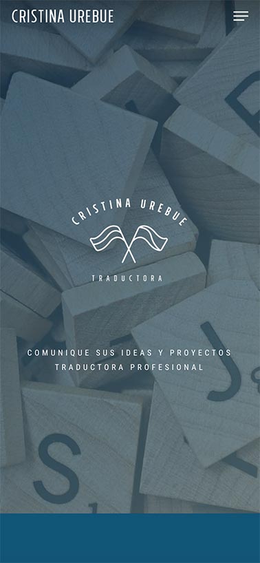 DIseño Web Responsive Cristina Urebue