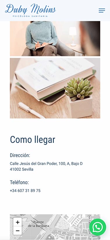 Duby Mollins diseño web responsive
