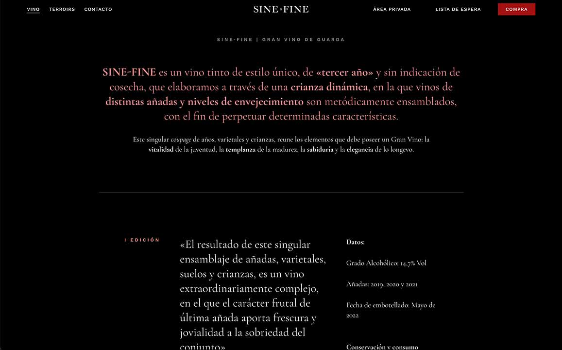 sinefine diseño web
