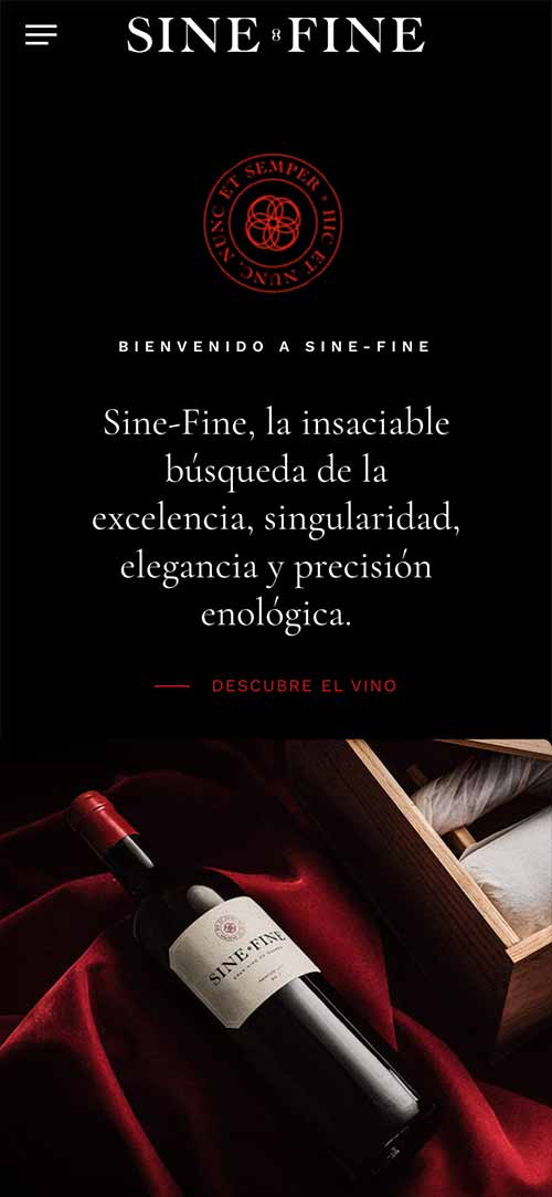 sinefine diseño web responsive