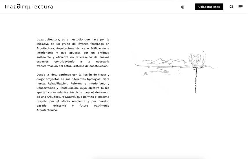 trazarquitectura diseño web
