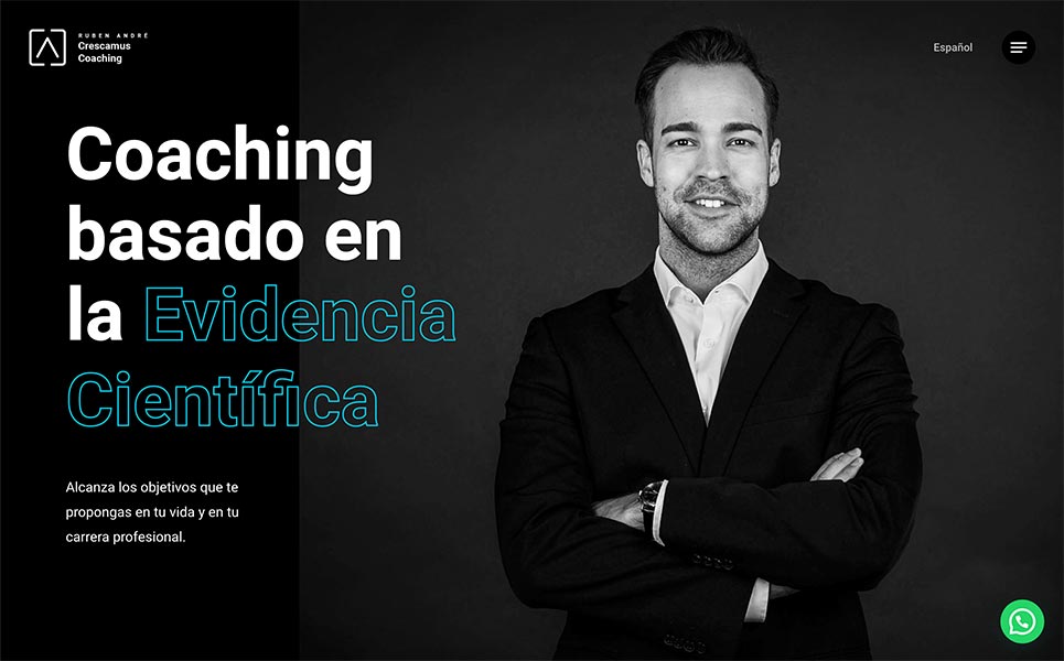 Diseño Web Crescamus Coaching