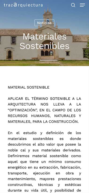 trazarquitectura diseño web responsive