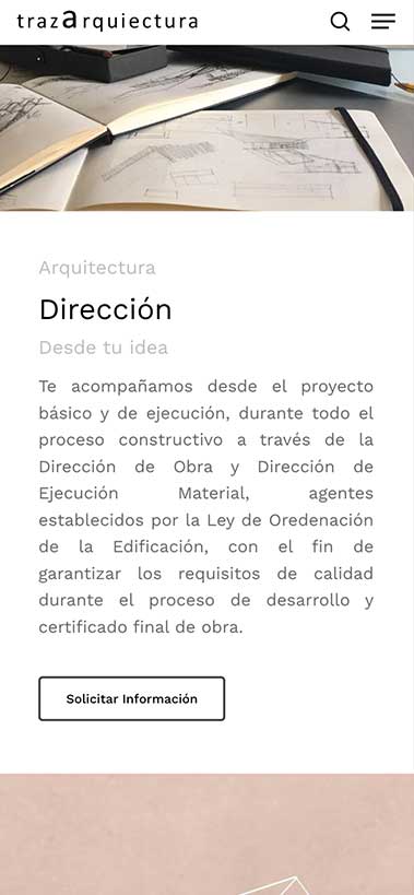trazarquitectura diseño web responsive